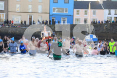 New Year’s Day Dip, Inner Harbour, Port St Mary. Photo by Callum Staley (CJS Photography)