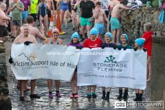 Inner Harbour, Port St Mary New Year's Day Dip. Photo by Callum Staley (CJS Photography)