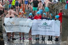 Inner Harbour, Port St Mary New Year's Day Dip. Photo by Callum Staley (CJS Photography)