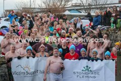 Inner Harbour, Port St Mary New Year's Day Dip. Photo by Callum Staley (CJS Photography)