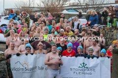 Inner Harbour, Port St Mary New Year's Day Dip. Photo by Callum Staley (CJS Photography)
