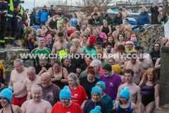 Inner Harbour, Port St Mary New Year's Day Dip. Photo by Callum Staley (CJS Photography)