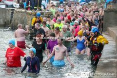 Inner Harbour, Port St Mary New Year's Day Dip. Photo by Callum Staley (CJS Photography)