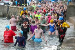 Inner Harbour, Port St Mary New Year's Day Dip. Photo by Callum Staley (CJS Photography)