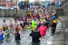 Inner Harbour, Port St Mary New Year's Day Dip. Photo by Callum Staley (CJS Photography)