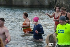 Inner Harbour, Port St Mary New Year's Day Dip. Photo by Callum Staley (CJS Photography)