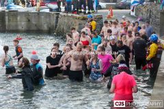 Inner Harbour, Port St Mary New Year's Day Dip. Photo by Callum Staley (CJS Photography)