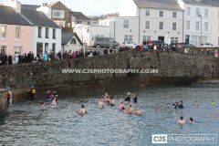 Inner Harbour, Port St Mary New Year's Day Dip. Photo by Callum Staley (CJS Photography)