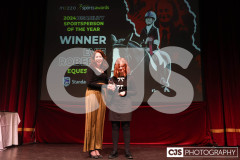 Evie Roberts, Standard Bank Disability Sportsperson of the Year (Equestrian). Isle of Man Sports Awards 2024. Photo by Callum Staley (CJS Photography)