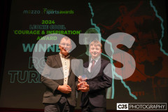 Rory Turner, Leonie Cooil Courage and Inspiration Award. Isle of Man Sports Awards 2024. Photo by Callum Staley (CJS Photography)
