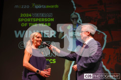 Christa Cain (Athletics), Veteran Sportsperson of the Year Winner. Isle of Man Sports Awards 2024. Photo by Callum Staley (CJS Photography)
