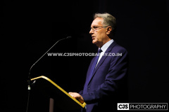 Andy Varnom, the Chair of Isle of Man Sport. Isle of Man Sports Awards 2025 sponsored by Mezzo. Photo by Callum Staley (CJS Photography)