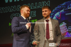 Crowe IOM Sports Team of the Year Callum & Ryan Crowe (Motorsport). Isle of Man Sports Awards 2025. Photo by Callum Staley (CJS Photography)