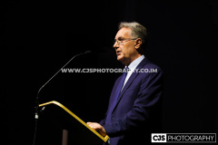 Andy Varnom, the Chair of Isle of Man Sport. Isle of Man Sports Awards 2025 sponsored by Mezzo. Photo by Callum Staley (CJS Photography)