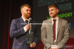 Crowe IOM Sports Team of the Year Callum & Ryan Crowe (Motorsport). Isle of Man Sports Awards 2025. Photo by Callum Staley (CJS Photography)