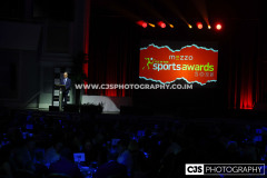 Andy Varnom, the Chair of Isle of Man Sport. Isle of Man Sports Awards 2025 sponsored by Mezzo. Photo by Callum Staley (CJS Photography)
