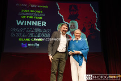Media Isle of Man Sports Administrator of the Year Jill Gillings (Island Games). Isle of Man Sports Awards 2025. Photo by Callum Staley (CJS Photography)
