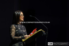 Sarah Maltby MHK. Isle of Man Sports Awards 2025. Photo by Callum Staley (CJS Photography)