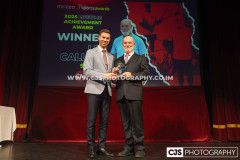 CM Partners Lifetime Achievement Award Winner Les Callow (Squash). Isle of Man Sports Awards 2025. Photo by Callum Staley (CJS Photography)