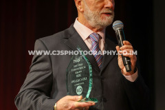 CM Partners Lifetime Achievement Award Winner Les Callow (Squash). Isle of Man Sports Awards 2025. Photo by Callum Staley (CJS Photography)