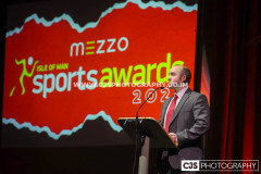 Rob Pritchard, host of Isle of Man Sports Awards 2025 sponsored by Mezzo. Photo by Callum Staley (CJS Photography)