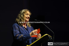 Daphne Caine MHK. Isle of Man Sports Awards 2025. Photo by Callum Staley (CJS Photography)