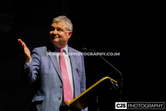 Chris Thomas MHK. Isle of Man Sports Awards 2025. Photo by Callum Staley (CJS Photography)