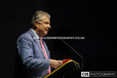 Chris Thomas MHK. Isle of Man Sports Awards 2025. Photo by Callum Staley (CJS Photography)