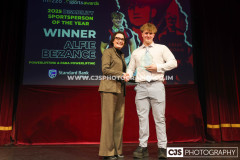 Standard Bank Disability Sportsperson of the Year Alfie Bezance (Para Powerlifting). Isle of Man Sports Awards 2025. Photo by Callum Staley (CJS Photography)