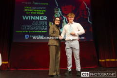 Standard Bank Disability Sportsperson of the Year Alfie Bezance (Para Powerlifting). Isle of Man Sports Awards 2025. Photo by Callum Staley (CJS Photography)