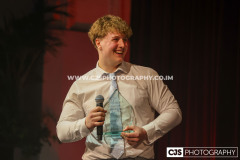 Standard Bank Disability Sportsperson of the Year Alfie Bezance (Para Powerlifting). Isle of Man Sports Awards 2025. Photo by Callum Staley (CJS Photography)