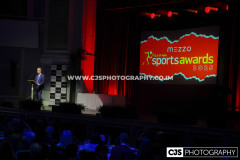 Andy Varnom, the Chair of Isle of Man Sport. Isle of Man Sports Awards 2025 sponsored by Mezzo. Photo by Callum Staley (CJS Photography)