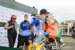 Mylchreest Group Senior Manx Grand Prix, Podium Celebrations. Photo by Callum Staley (CJS Photography)
