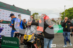 Mylchreest Group Senior Manx Grand Prix, Podium Celebrations. Photo by Callum Staley (CJS Photography)