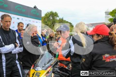 Mylchreest Group Senior Manx Grand Prix, Podium Celebrations. Photo by Callum Staley (CJS Photography)