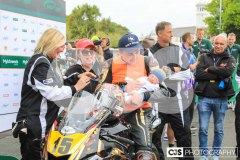 Mylchreest Group Senior Manx Grand Prix, Podium Celebrations. Photo by Callum Staley (CJS Photography)