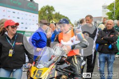 Mylchreest Group Senior Manx Grand Prix, Podium Celebrations. Photo by Callum Staley (CJS Photography)