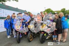 Mylchreest Group Senior Manx Grand Prix, Podium Celebrations. Photo by Callum Staley (CJS Photography)
