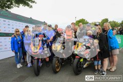 Mylchreest Group Senior Manx Grand Prix, Podium Celebrations. Photo by Callum Staley (CJS Photography)