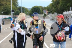Mylchreest Group Senior Manx Grand Prix, Podium Celebrations. Photo by Callum Staley (CJS Photography)