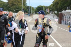 Mylchreest Group Senior Manx Grand Prix, Podium Celebrations. Photo by Callum Staley (CJS Photography)