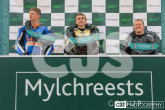 Mylchreest Group Senior Manx Grand Prix, Podium Celebrations. Photo by Callum Staley (CJS Photography)