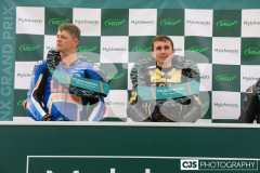 Mylchreest Group Senior Manx Grand Prix, Podium Celebrations. Photo by Callum Staley (CJS Photography)