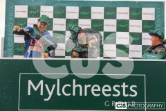 Mylchreest Group Senior Manx Grand Prix, Podium Celebrations. Photo by Callum Staley (CJS Photography)