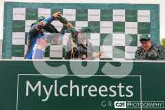 Mylchreest Group Senior Manx Grand Prix, Podium Celebrations. Photo by Callum Staley (CJS Photography)