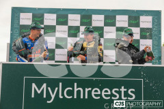 Mylchreest Group Senior Manx Grand Prix, Podium Celebrations. Photo by Callum Staley (CJS Photography)