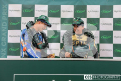 Mylchreest Group Senior Manx Grand Prix, Podium Celebrations. Photo by Callum Staley (CJS Photography)