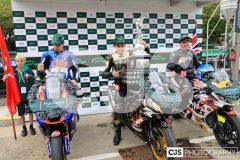 Mylchreest Group Senior Manx Grand Prix, Podium Celebrations. Photo by Callum Staley (CJS Photography)