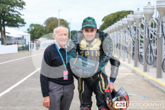 Mylchreest Group Senior Manx Grand Prix, Podium Celebrations. Photo by Callum Staley (CJS Photography)
