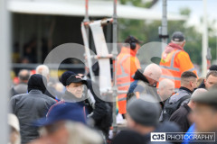 Blackford’s Pre-TT Classic Road Races, start of Race 6 Quine & Cubbon Printers 250cc Classic & 125cc Post Classic Race. Photo by Callum Staley (CJS Photography)